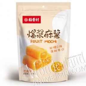 Моти пакет - нежный десерт со вкусом манго / Mochi with Mango flavor